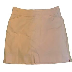 Charter Club Golf skort pretty Pink size M pull on stretchy front pockets